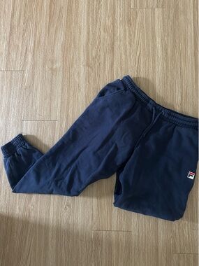 🫐3 for $15🫐 Fila Navy Kids Joggers with Small Logo